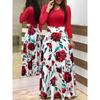 JPNTKY Fashion Summer Spring O-Neck Casual Dresses