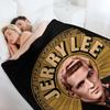 Jerry Lee Lewis Throw Blanket Custom Blankets For Baby Plaid on the sofa Thin Blankets