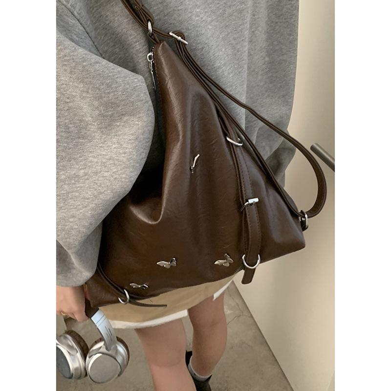 Tooxika Модный Рюкзак с бантом Женская Новая Осенняя Ретро Сумка Через Плечо Большая Вместительная Сумка-тоут