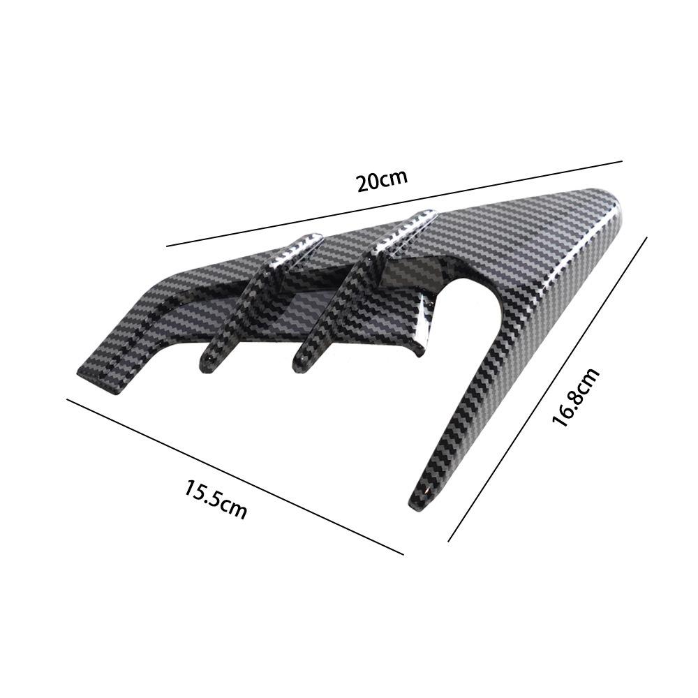 Side Camera Indicator Protection Cover Decoration for Model 3 Model Y Autopilot 2.0-3.0 Carbon Fiber Pattern