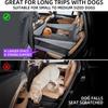Pet Car Seat Mat: Reinforced Waterproof & Dirt-proof Dog/Cat Basket with Mesh
