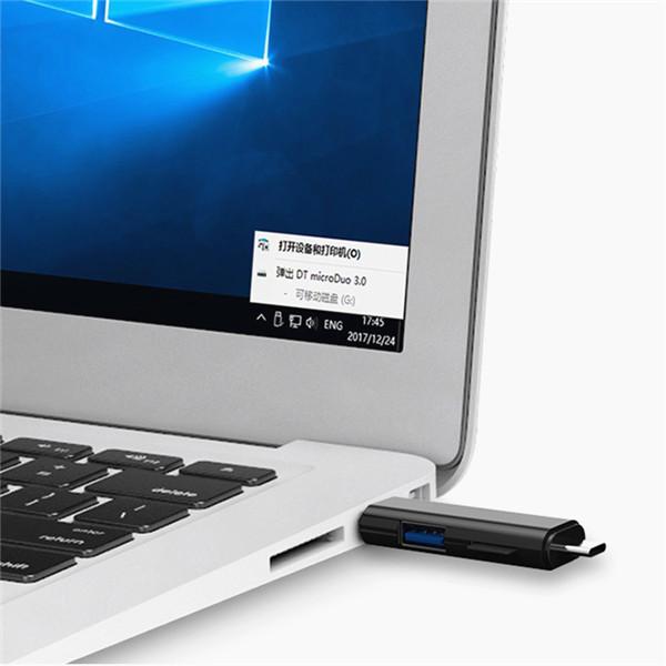Usb 2.0 Card Reader Adapter Type C USB Micro USB Memory TF OTG Card Reader