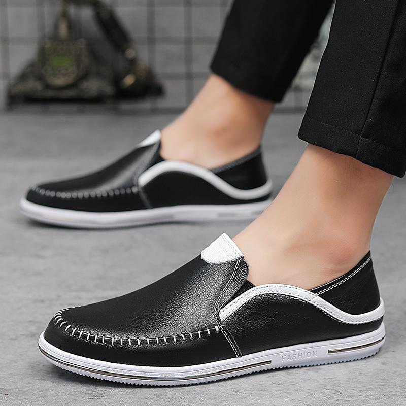 Nová korejská verze Trendu Ležérní Pánské Boty Jarní Prodyšné Board Boty Outdoorová móda Muži Byty