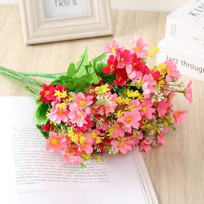 Artificial Daisy Flower Wedding Hotel Restaurant Desktop Decoration Ornament