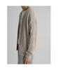 8seconds Lightweight Cable Round Cardigan Light Gray