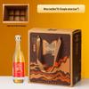 Transparent Baijiu Glass Bottle Set - 500ml, Original Pulp, Thickened, Empty Bottle Collection Series.