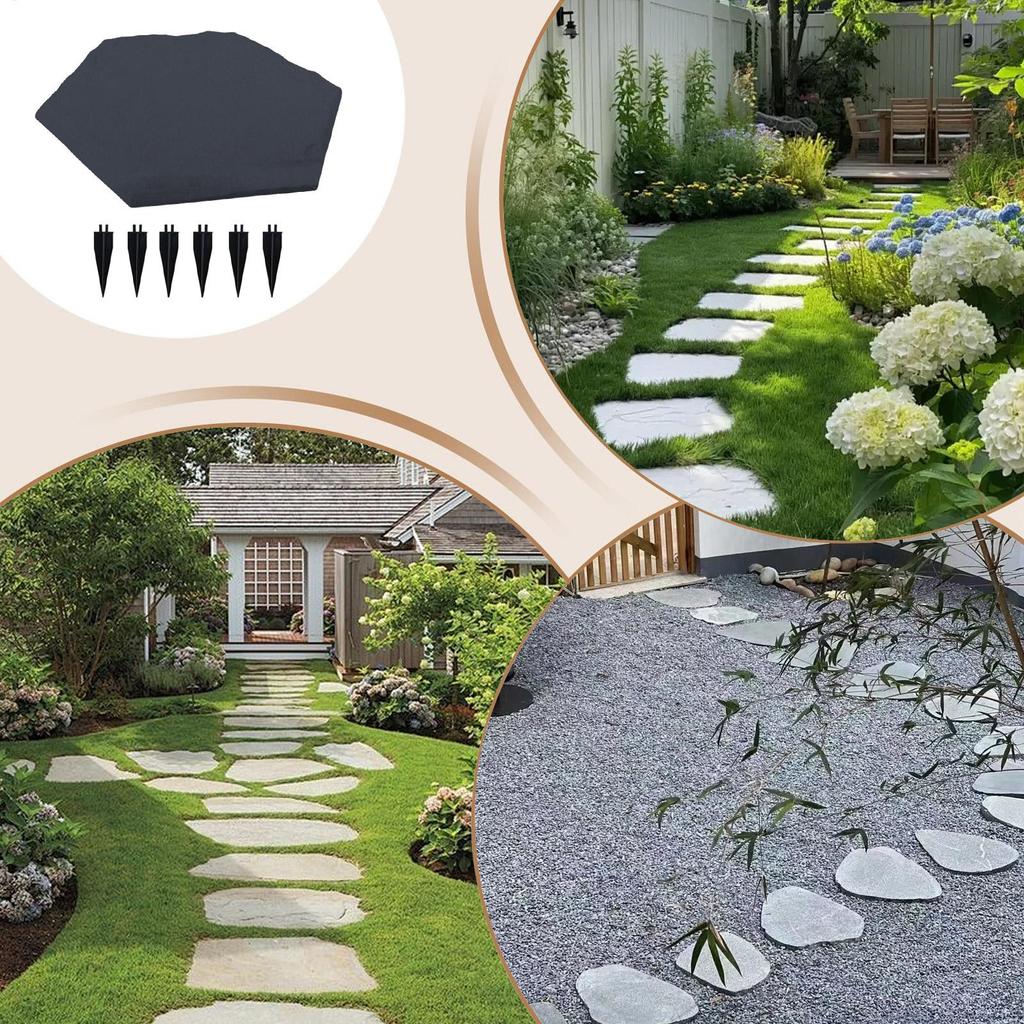 Stepping Stones For Garden Walkways Landscaping Decor Decorative Stepping Stones With Ground Stakes For Walkway Backyard Pool