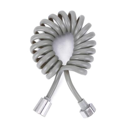 2/3/4 Meters Spring Shower Hose Flexible Connect Pipe Plastic Soft Hose Tube Anti-wrap for Bathroom Water Toilet Bidet Sprayer