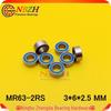 Stainless Steel Bearing SMR63ZZW3 (3x6x3 mm)