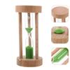 3 Min Handmade Hourglass Sand Clock Car Cooking Timer Wooden Sandglass Exercise