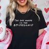 The One Where I'm The Bride T-shirt I Do Crew Tees Team Bride Squad Tribe Bachelorette Party Shirt for Women Wedding Clothes