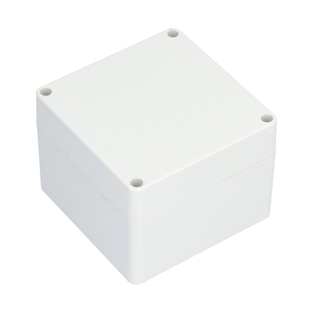Junction Box ABS Antistatic Waterproof Dustproof Moistureproof Fire Resistance Anticorrosion Outdoor Electrical Box