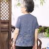 Elderly Women's Breathable Summer Blouse Set