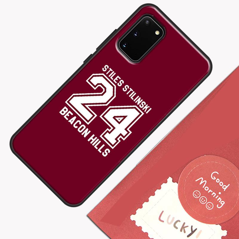 Teen Wolf Beacon Hills Phone Case For Samsung Galaxy S26 S25 S24 S20 S21 S22 S23 Ultra S10 Plus S25 FE Cover Shell