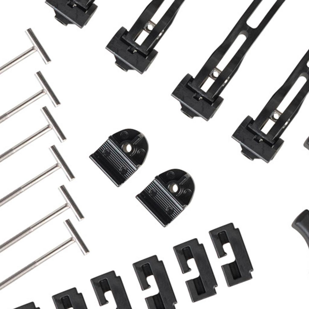 Universal Replacement Part for Hard Tri-fold Tonneau Cover Include T-Bolt Rear Clamp Front Clamp Pickup Accessories