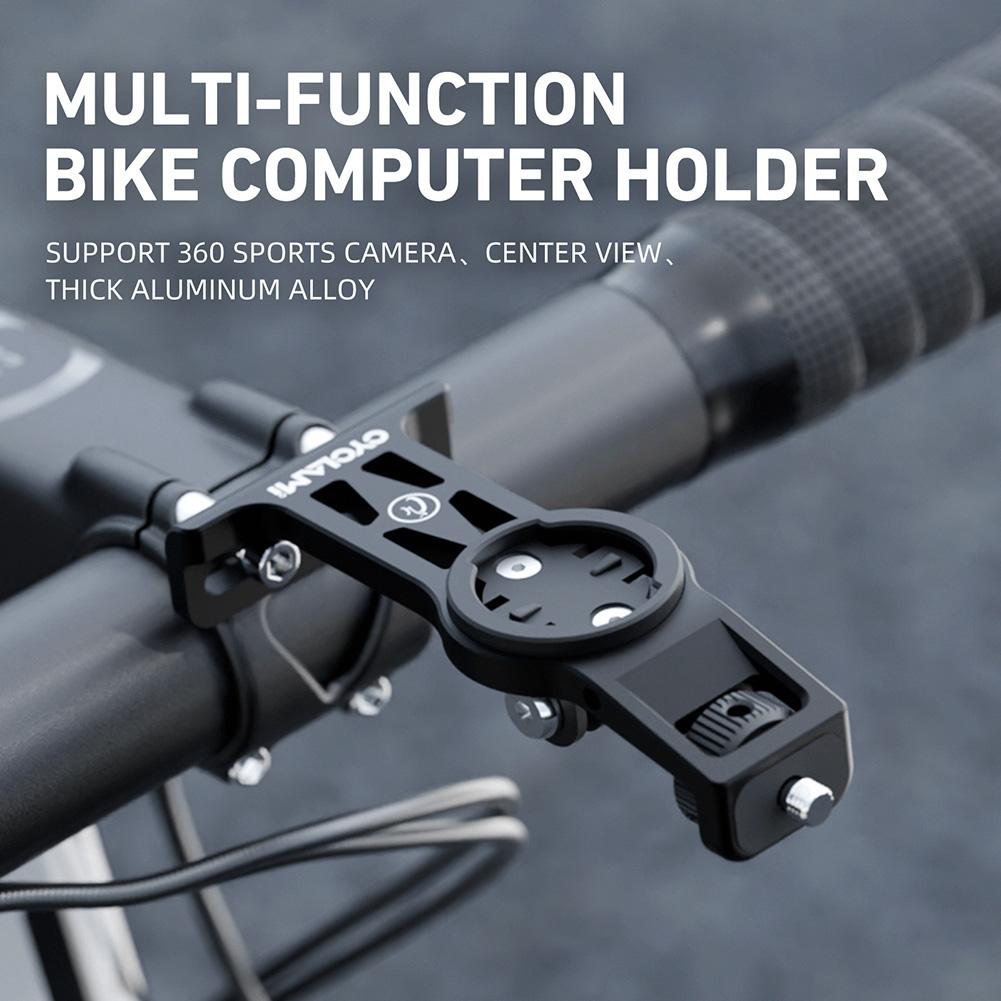 Bike Stopwatch Mount Aluminum Alloy Lightweight Bike Computer Stand Wear Resist Cycling Speedometer Mount for Bike Accessories