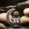 Niedliche Astronautenfigur aus dem Weltraum Actionfigur Spielzeug Statue für Ausstellungsstück Heim Wohnzimmer Dekor Büro Schreibtischdekoration Armaturenbrett