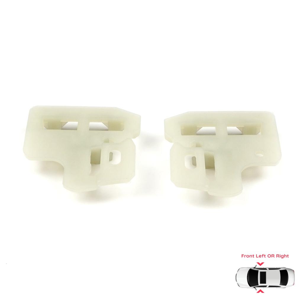EWR211+EWR212 Power Window Regulator Repair Clips Front Left or Right Door for BMW X5 E53 2000-2006 51338254911 51338254912