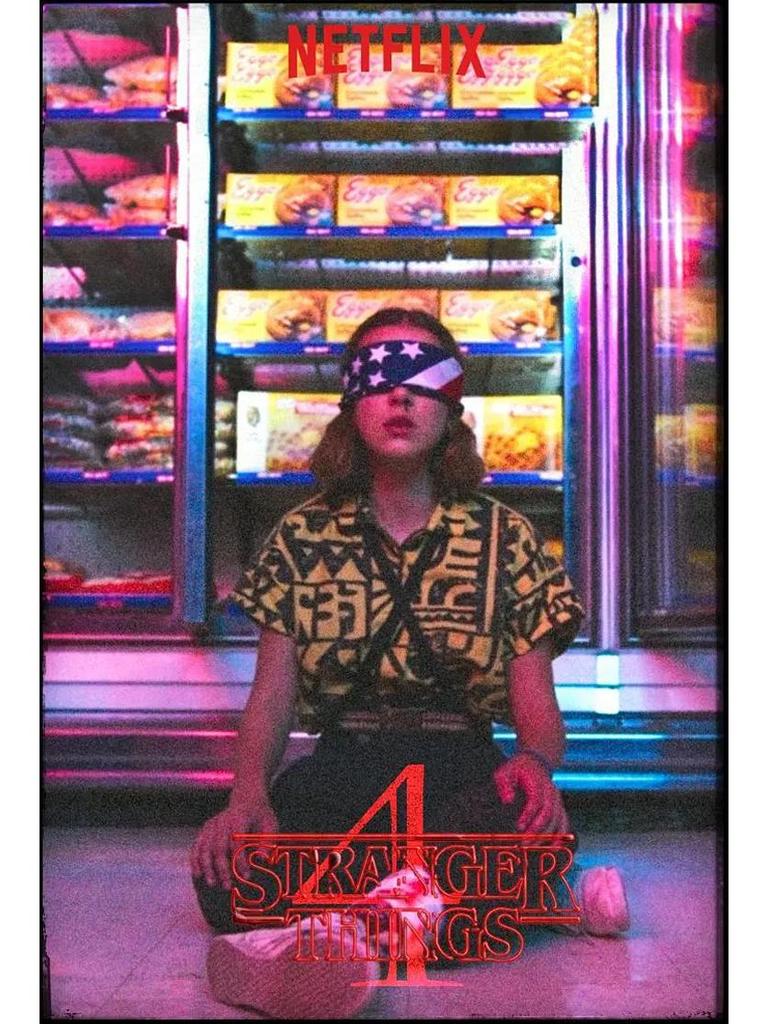 Stranger Things Eleven 3D Tištěné Tričko s Krátkým Rukávem Cosplay