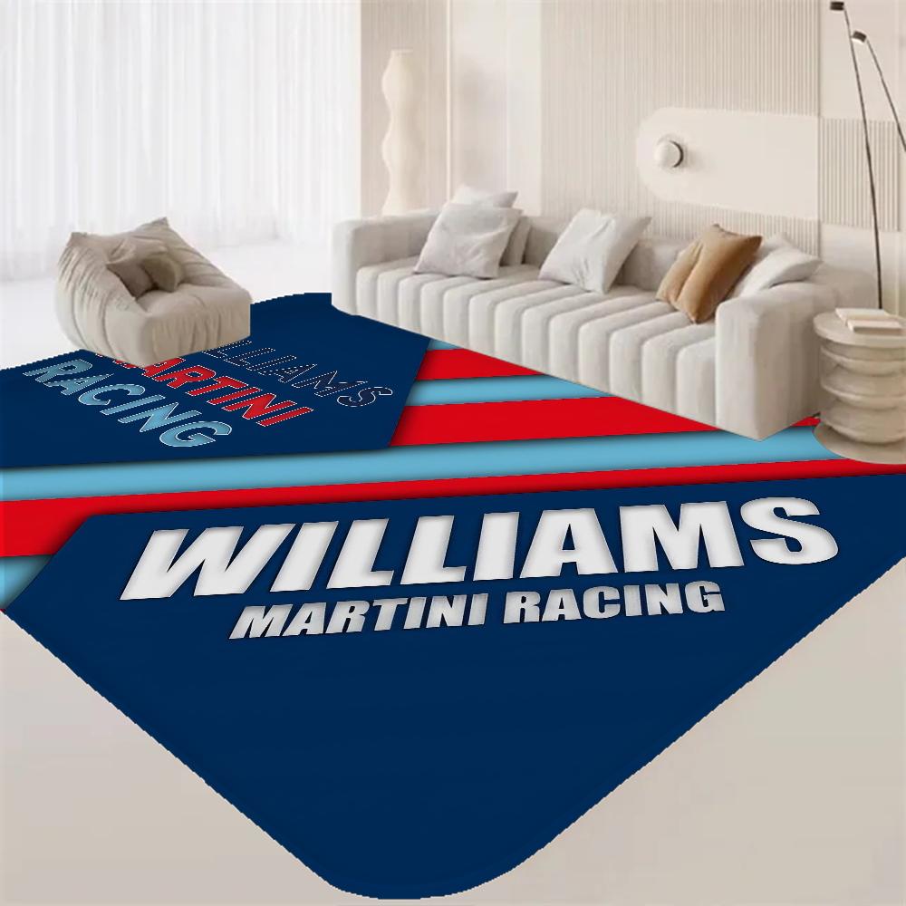 Tappetini da camera con logo M-Martini Racing Lavabili Antiscivolo Tappeto da area per soggiorno divano sedie Cucina Alfombra
