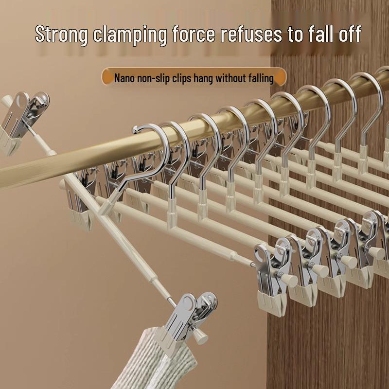 5 Yuan Sleva - Beze stop Protiskluzové Klipy na Věšák na Kalhoty pro Oblečení