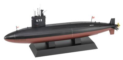 Pit Road JB Series Japan Maritime Force Submarine Yuushio Plastic Model JB36 1/350 Self-Defense SS-573