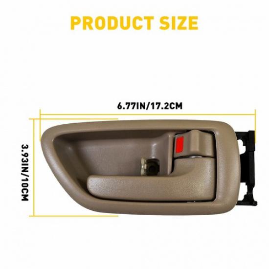 Ide Interior Door Panle Front Handle Right Rear Fit Toyota 2000-2004 Avalon