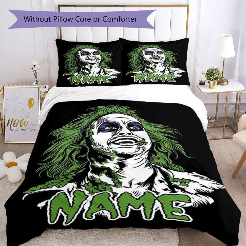 Warner (29) Customize Your Name Bedding Set Breathable Duvet Cover with Pillowcases Home Decoration Birthday Gift