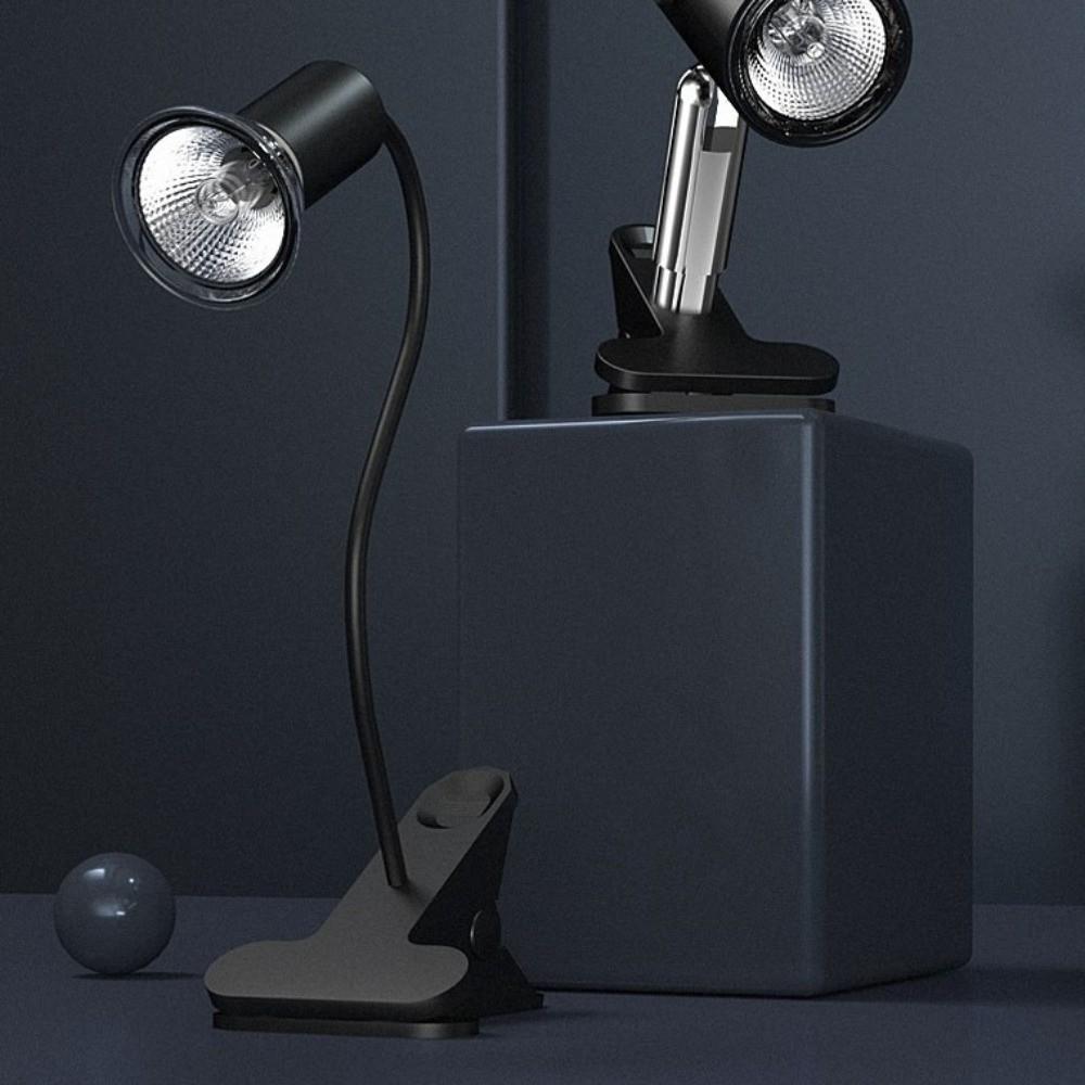 Curved Long Holder Turtle Basking Lamp Clip-on Lamp Holder Pet Heat Bulb  Pet Box Lighting