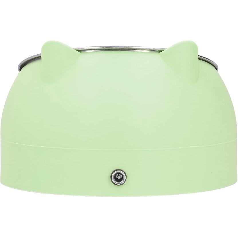 Heated Pet Bowl, 1.5L Slanted Water Bowl with On/Off Switch for Dogs Cats, 15 Degree Angle