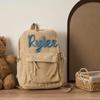 Handmade Name Childrens School Bag