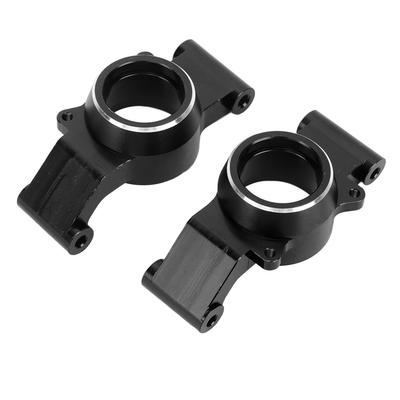 1 Pair RC Rear Hub Carrier Portable Flexible CNC Aluminum Alloy Rear Stub Axle Carrier Replacement