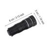 Outdoor Mini Portable 12 Times Focusing Phone Monoculer Smartphone Telescope (Silver)