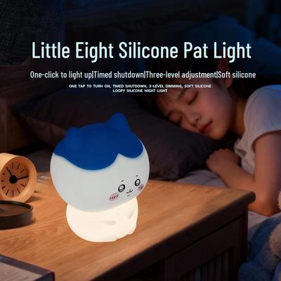 Entzückendes Chiikawa Hachi Nachtlicht – Perfektes Geburtstagsgeschenk für Mädchen-Nachttisch-Ambiente