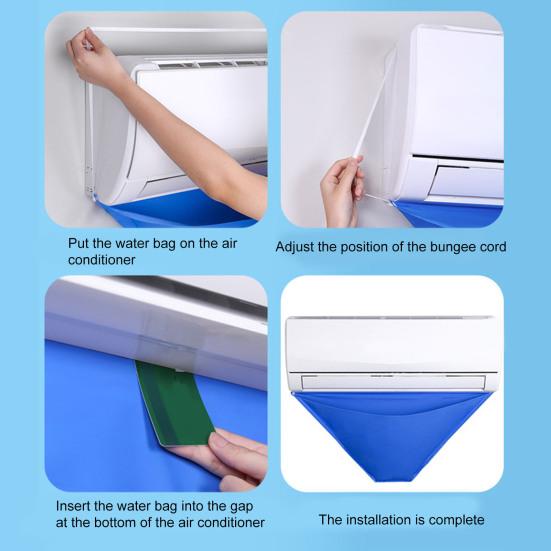 Durable Universal PVC Air Conditioner Bags Conditioning Water Cover for Home