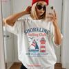 New England Sailing Club T Shirt Trendy Coastal Summer Travel Vacation Vintage Plus Sizing Soft Versatile Vintage