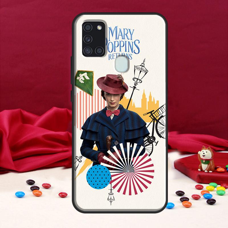 Mary Poppins For Samsung Galaxy A34 A54 A14 A52 A32 A22 A12 A13 A53 A11 A51 A71 A50 Phone Case