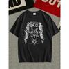 Tokyo Skull Print Short Sleeve Tees For Unisex Casual Crew Neck Tshirt Comfortable Breathable Tshirt