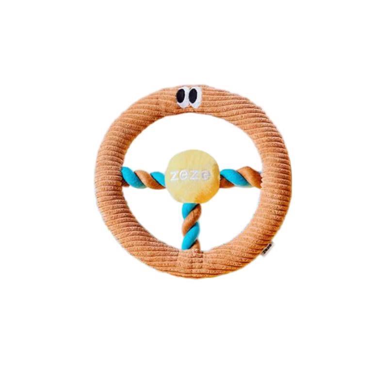 

ZEZE Didi Steering Wheel Rope Dog Toy