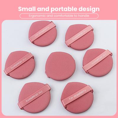7 a Bag of Three Colors Optional Air Cushion Makeup Sponge Powder Puff Powder Powder Dry and Wet Dual-use Makeup Feel Delicate