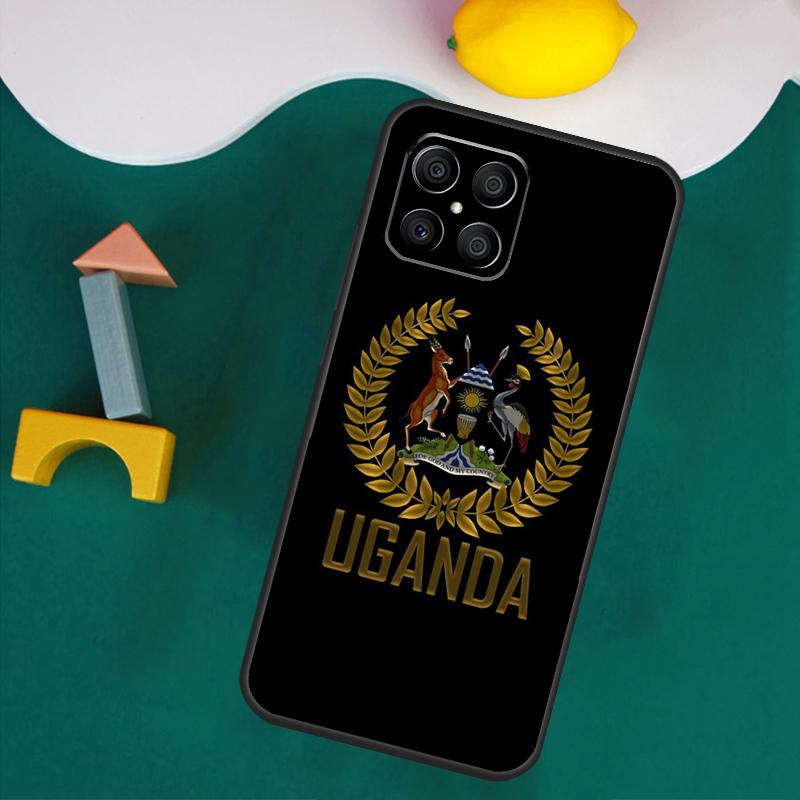 Uganda Flag Case For Honor Magic 7 5 6 Lite Honor 200 Pro 50 70 90 Lite X9a X8a X8 X9 X8b X9c X9b Cover