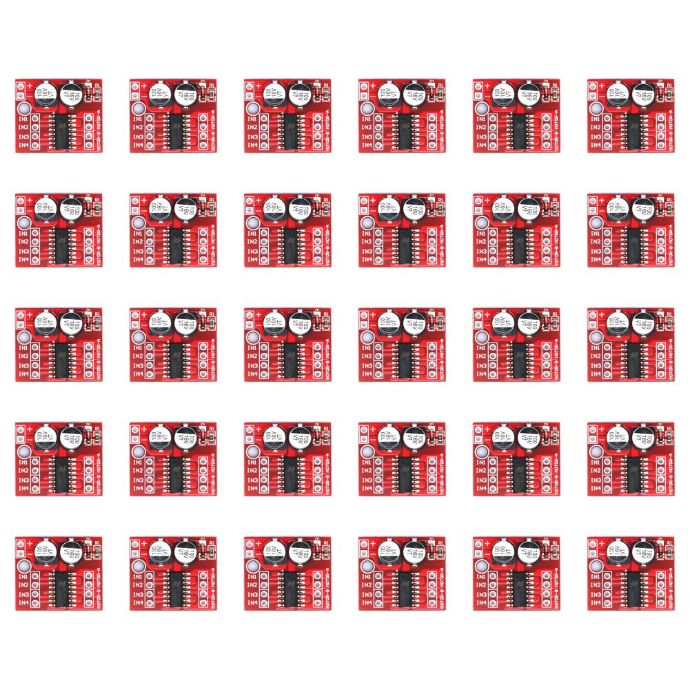 10-30Pcs L298N 2-Way DC Motor Driver Module PWM Speed DC Motor Driver Module Dual H-Bridge Stepper Motor Driver