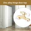 Elegant US Type Hinges Gold Finish Hinges Hinges Pin Door Stop Metal Door Stoppers Upgrades for Secure Door Mounting