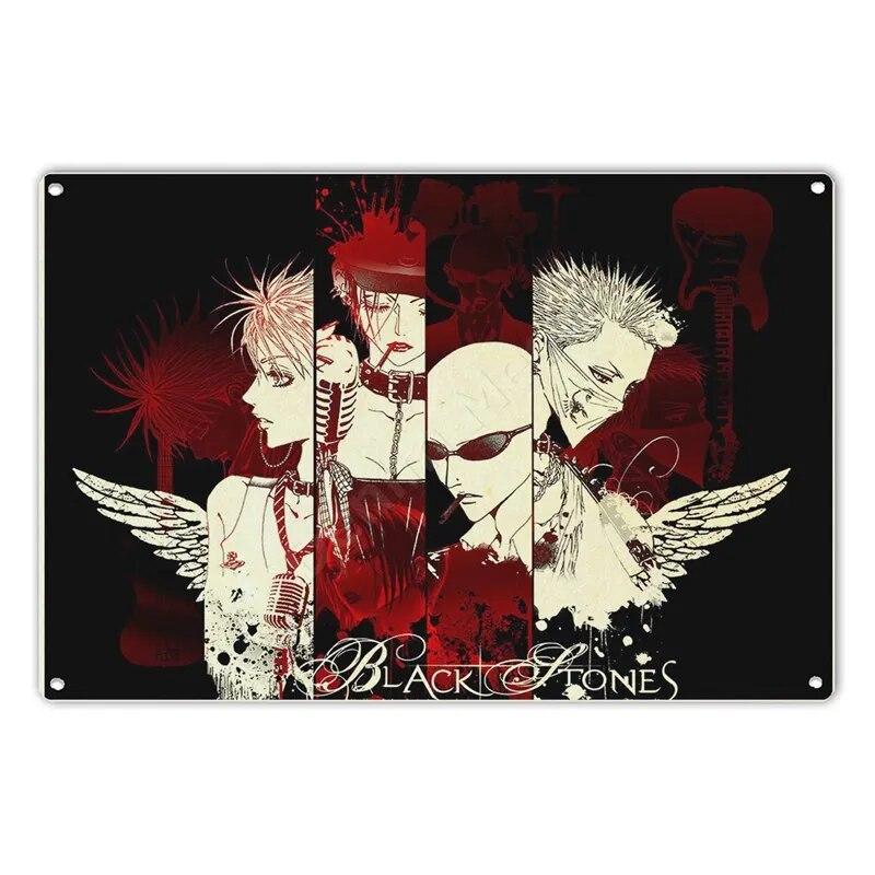 

Металлическая табличка в стиле аниме NANA Ретро-табличка, Аниме-мультфильм, Настенный художественный постер, Декор кафе-бара, Подарок на ностальгию, Забавные принты, Живопись, Горячее 20x30cm