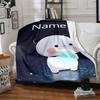 Personalizza Nome Personalità Bubu Dudu (3) Coperta Morbida e Calda per Divano, Ufficio, Letto, Viaggio, Pausa Pranzo, Regalo Adatto a Tutte le Stagioni