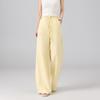 Yifeilaicer Women's Linen Wide-Leg Summer Pants - 2026 Ice Silk Casual Drape