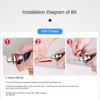 Dongcheng Hand Electric Drill Household Electric Screwdriver J1Z-FF05-10A Self-locking Forward and Reverse Speed Regulation 500W High Power