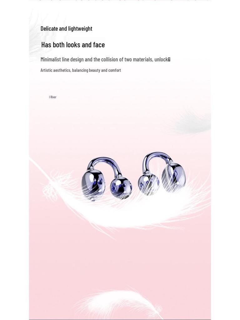 Xin Xing Creative Rotatable Mini Clip-on Low Latency Bluetooth Esports Earphones