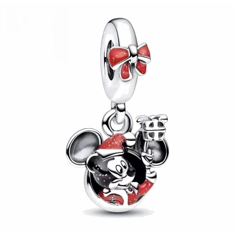 Fit Original 100% Copper New Robot Minnie Mickey Mouse Jumping Tiger Charms Beads Necklace For Women Jewelry