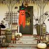 46 Inch Halloween Pumpkin Ghost Pendant Horror  For Yard Decoration Ghost Hanging Ornament Halloween Party Home Bar Decor Props